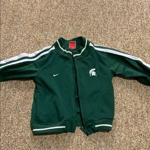 24 month Nike Michigan State zip up
